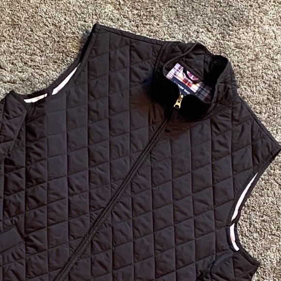 Lands End Women’s Brown Quilted Vest 2x - Picture 2 of 16